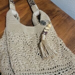 The Sak Crochet Shoulder Bag